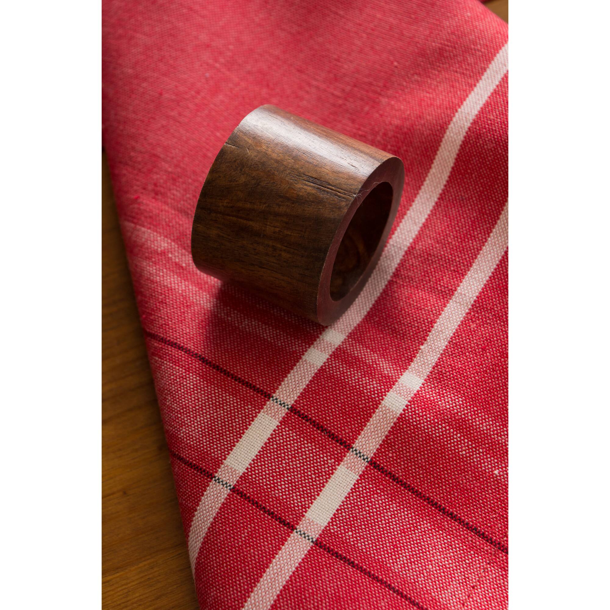 DII® Wood Band Napkin Rings, 4ct.
